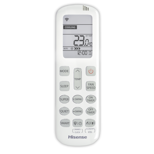 HISENSE Инверторные сплит-системы серии Premium CHAMPAGNE SUPER DC Inverter AS-10UR4SVETG67(C) 